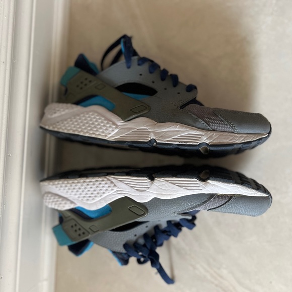 Nike Huarache Grey/Blue - Picture 2 of 4